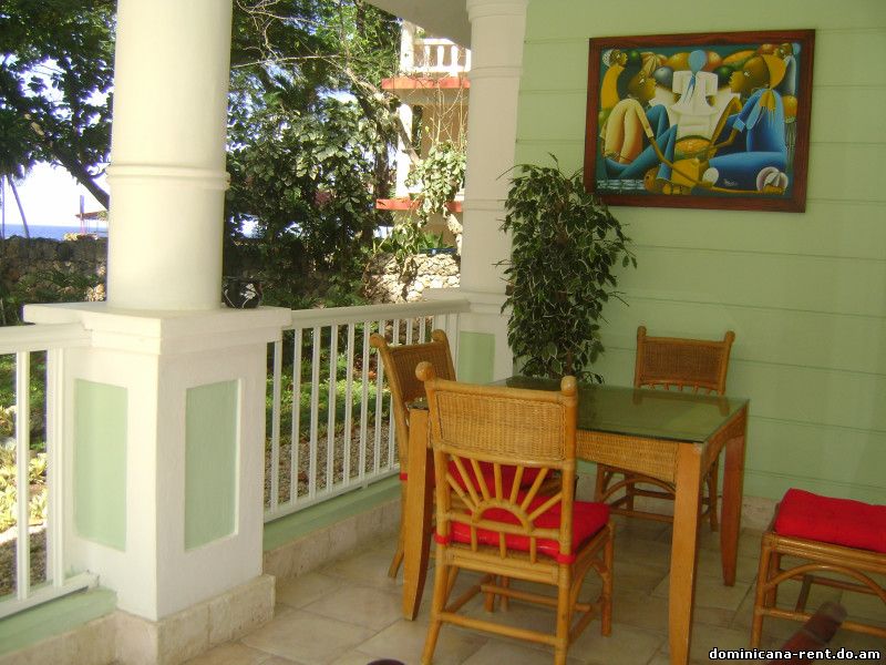 вид с терассы на океан